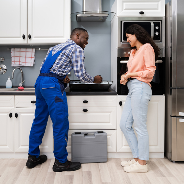 how long does it typically take to complete cooktop repair services in Craigsville VA